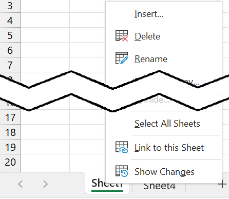 Gambar 12. Menghapus sheet.