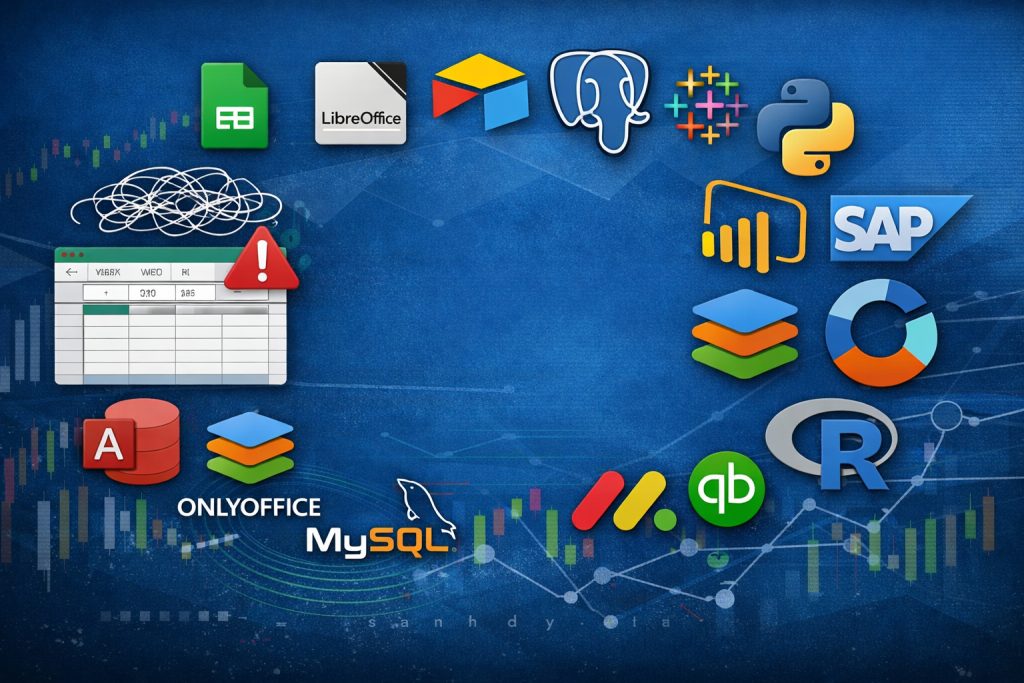 Aplikasi-aplikasi alternatif Microsoft Excel.